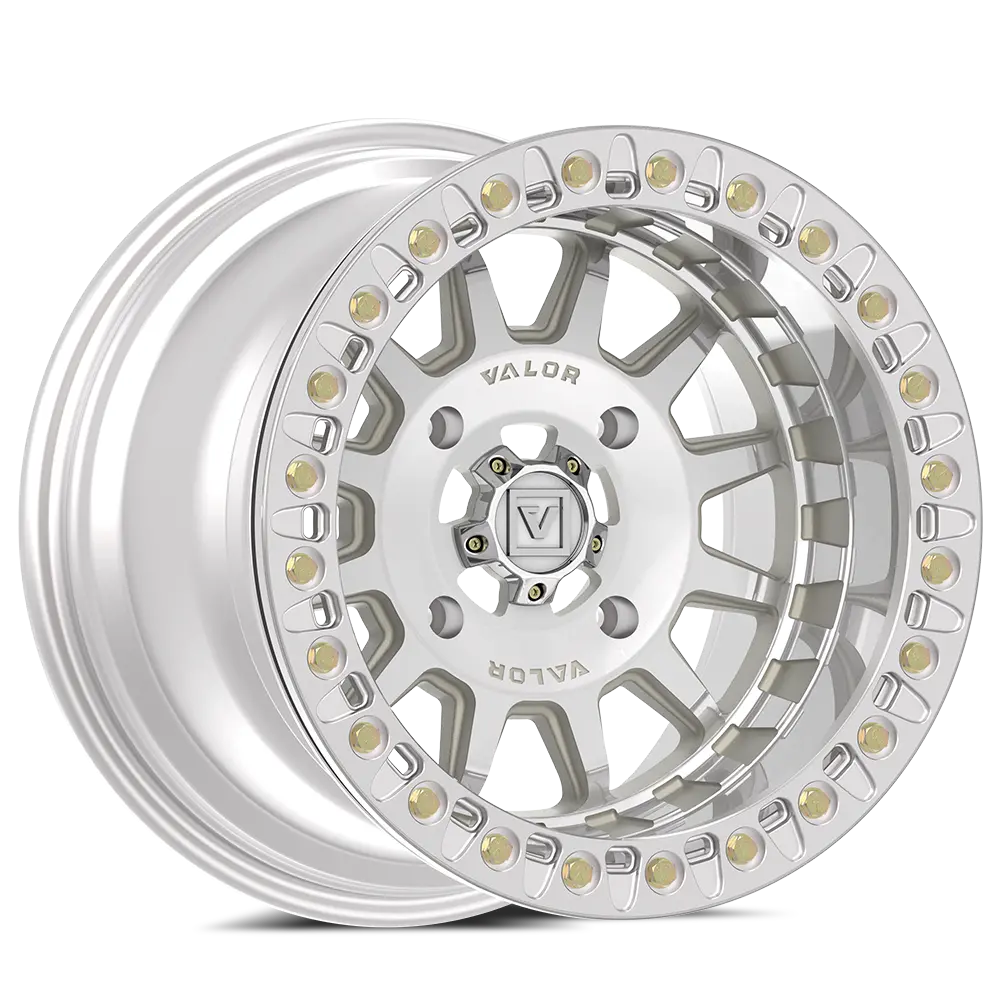 V09 Beadlock 15X10 +0 4X156 Raw Machined 1