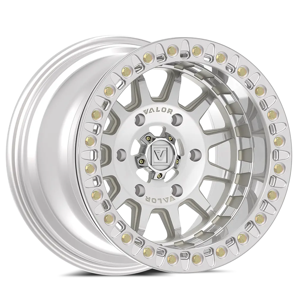 V09 Beadlock 15X10 +0 6X139.7 Raw Machined 1