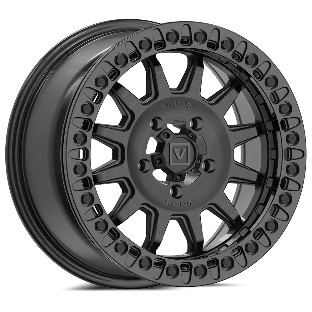V09 Beadlock 15X7 +40 5X114.3 Brushed Charcoal 1