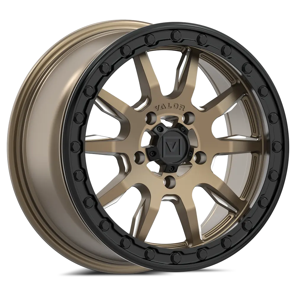 V15 Beadlock 15X7 +45Mm 5X114.3 Satin Bronze Milled 1