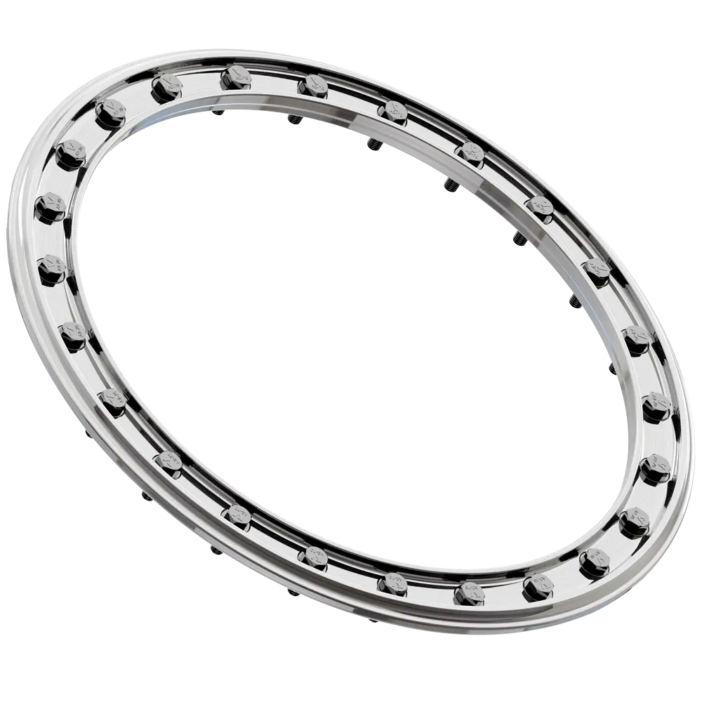 15" Vbr10 Beadlock Ring - Raw Machined 1