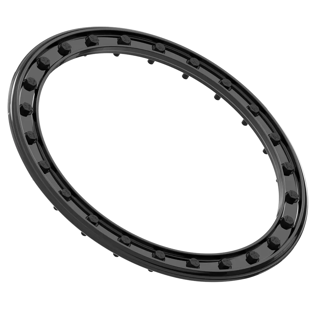 14" Vbr10 Beadlock Ring - Gloss Black 1