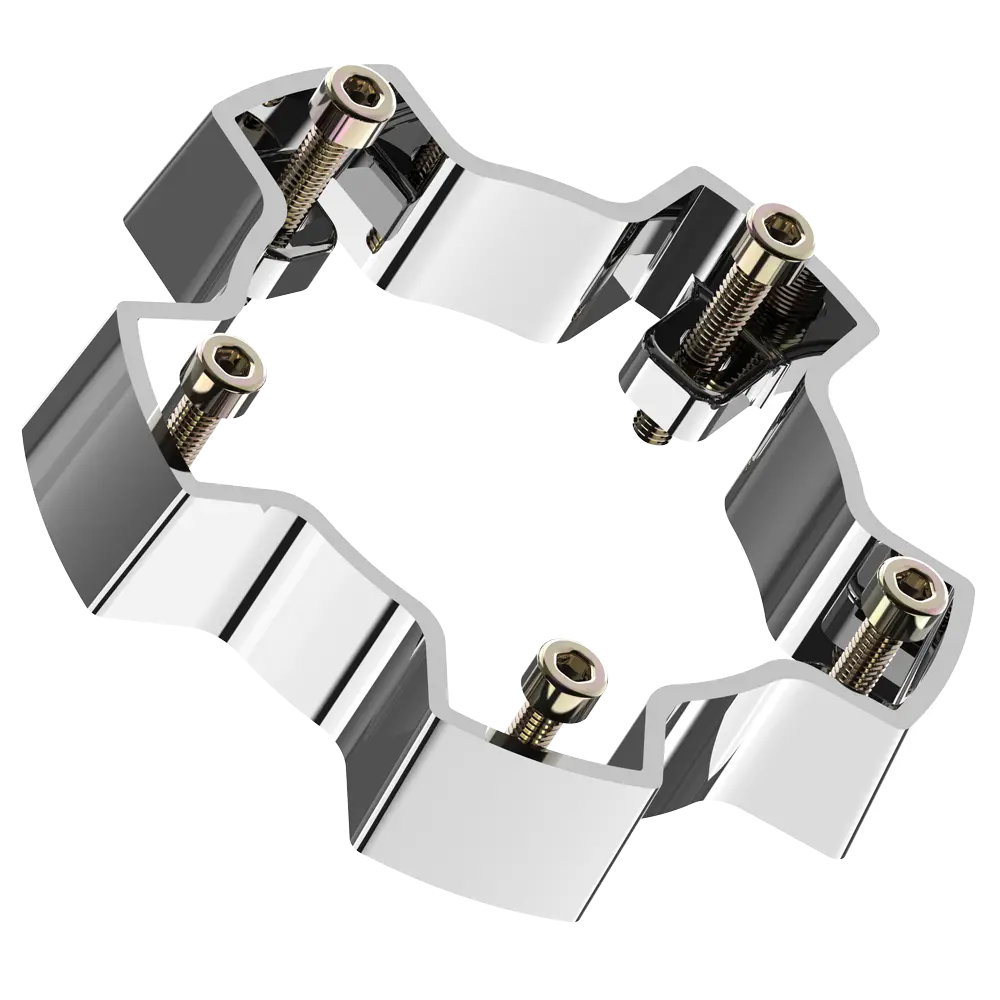 Vcap2 Cap Riser Chrome - Abs 1