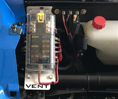 Vent Racing Polaris Rzr Under Hood Accessory Fuse Block And Mount 1