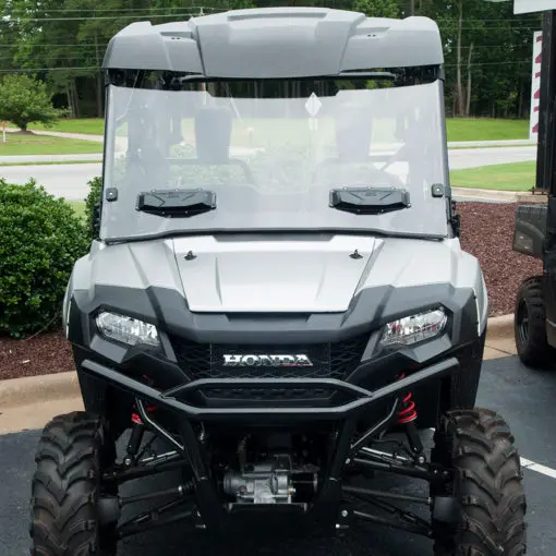 Windshield Versa-Vent (Scratch Resistant Poly) – Honda Pioneer 700 By Seizmik 1
