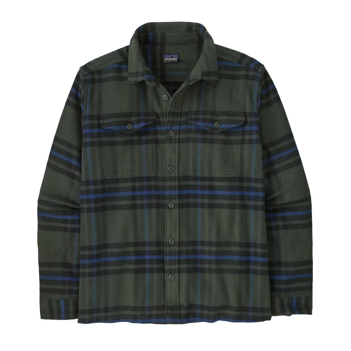 Classic Men's Fjord-Style Flannel Shirt - Image 3