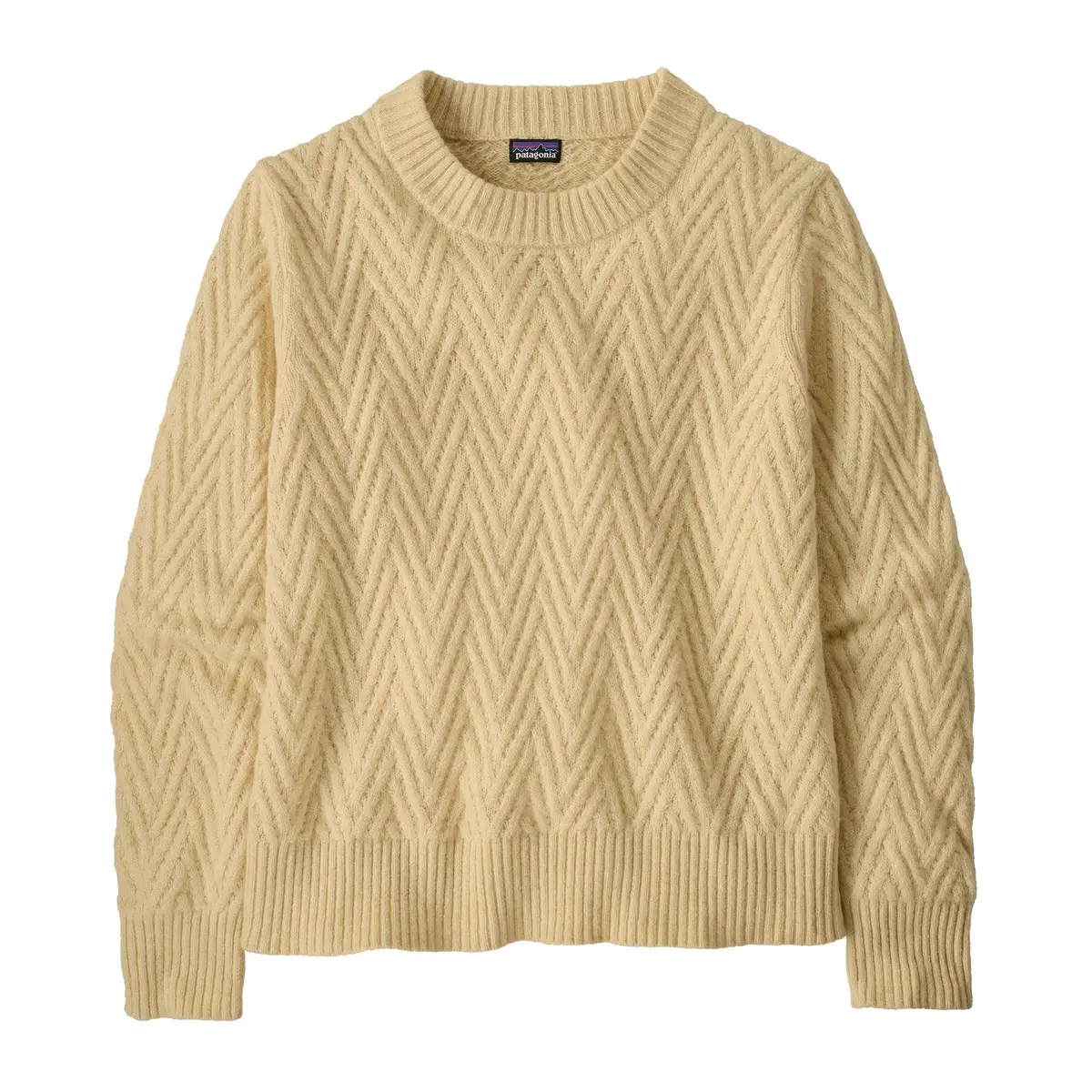 Women's Recycled Wool-Blend Crewneck Sweater 1