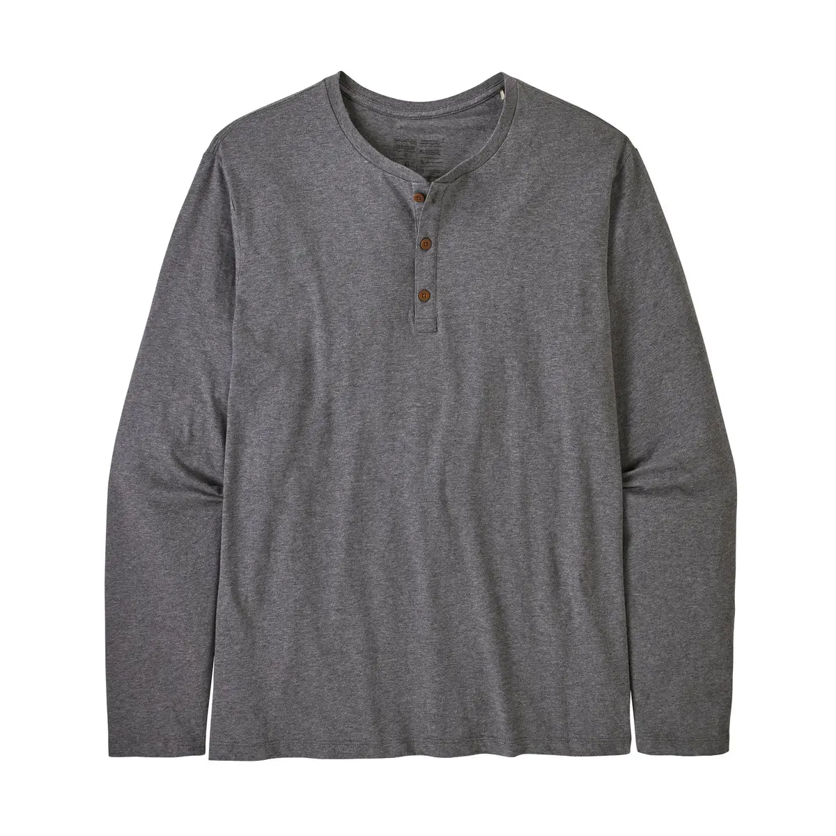 Men's Long-Sleeved Daily Henley 1