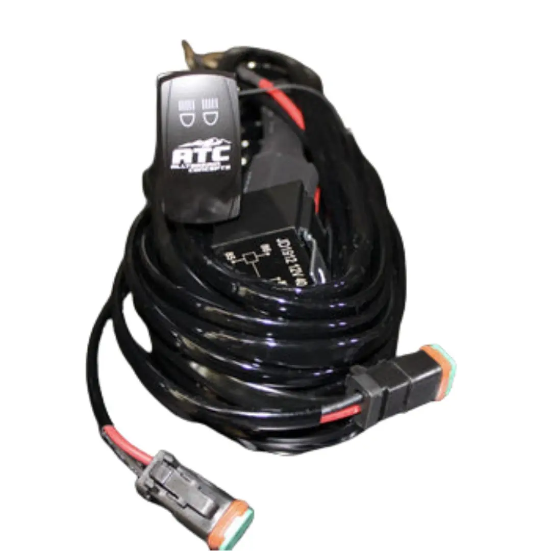 Dual Spotlight Wiring Harness 1