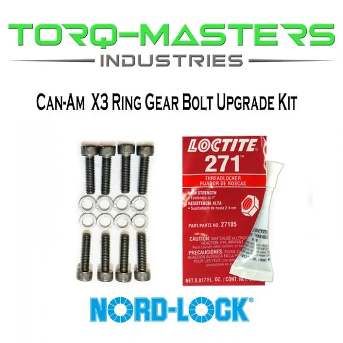 Can-Am X3 Ring Gear Bolt Upgrade Kit By Torq Masters 1