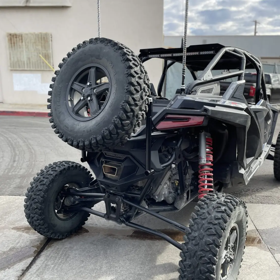 Fastlab Polaris Rzr Pro R Swing Out Spare Tire Carrier 1