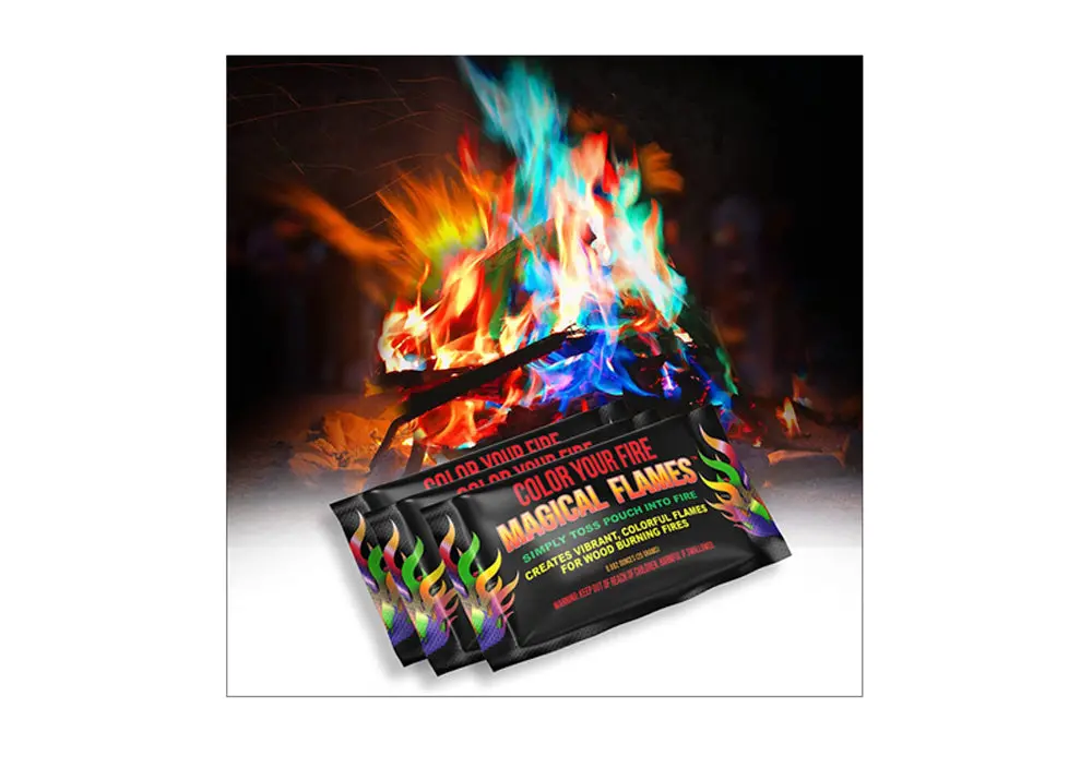 Funky Colored Flames 2