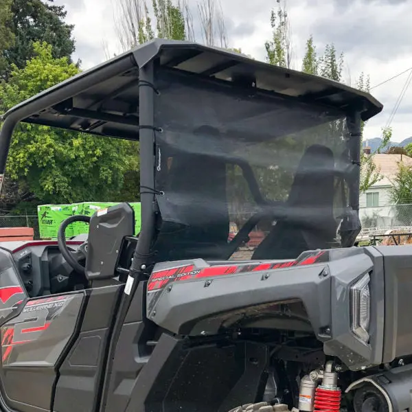 Rear Window Dust Screen – Yamaha Wolverine X2 – 2019-2020 – 2 Door 1