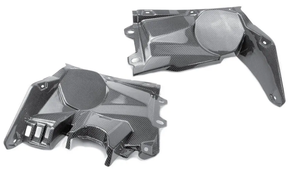 Can Am Maverick X3 Carbon Fiber Upper Dash - Side Panels By Fourwerx 1