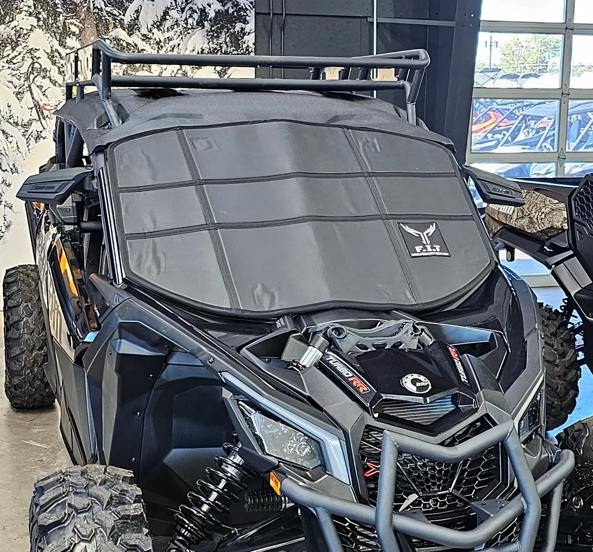 F.I.T. Windshield Cover For Can-Am X3 1