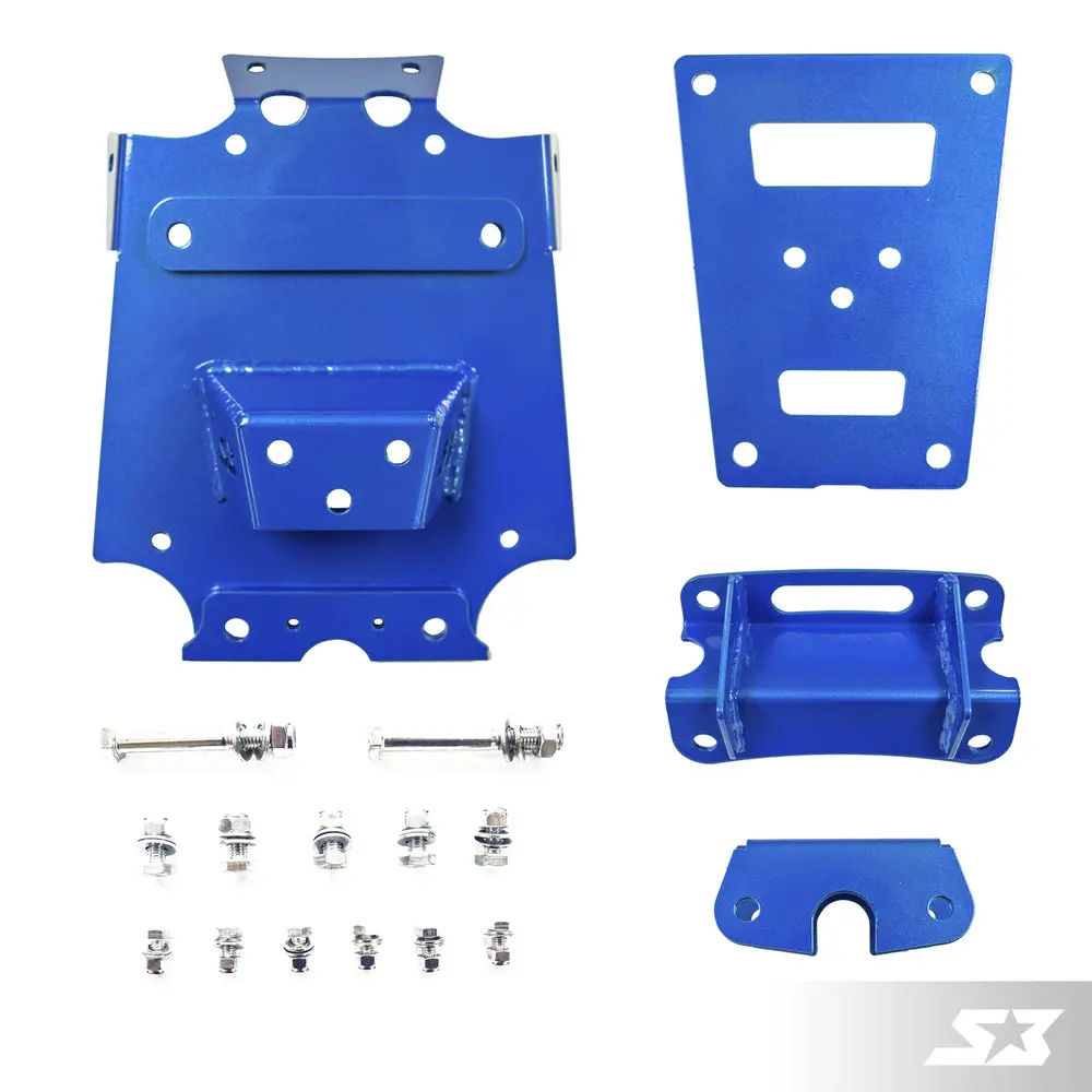 S3 Powersports Maverick X3 Front Gusset Kit 1