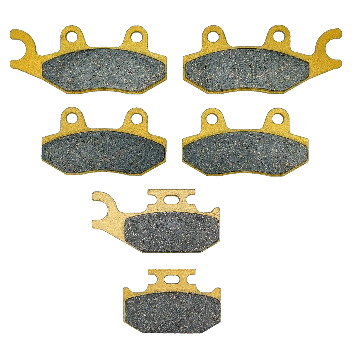 Yamaha Rhino 450, 660 2004-2009 Ceramic Brake Pad Set 2
