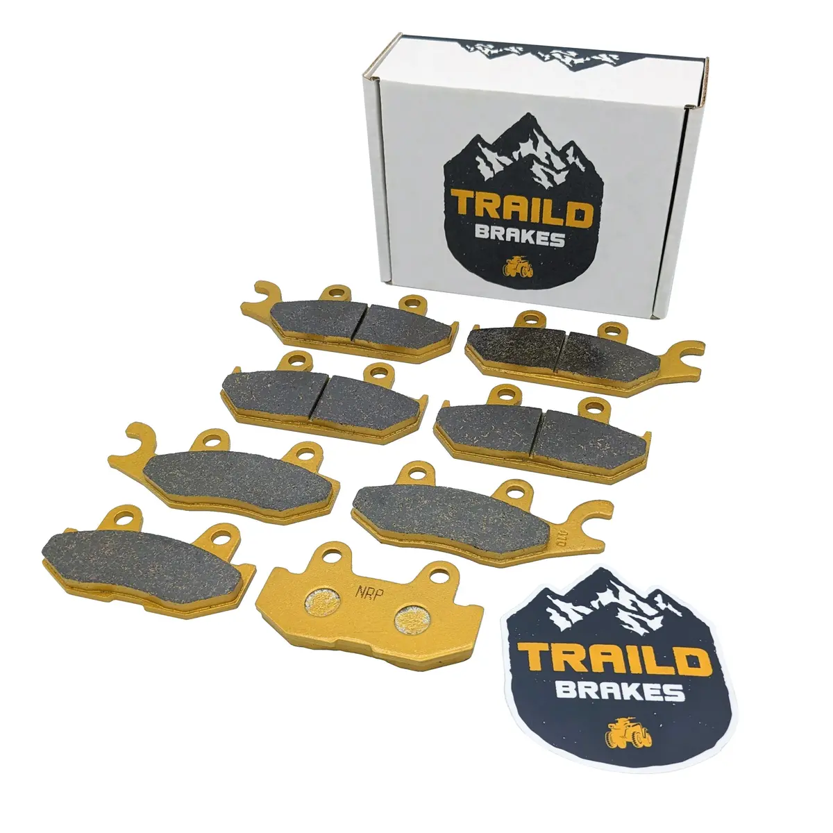 Traild Yamaha Viking 700/Viking Vi 2014-2026 Ceramic Brake Pad Set 1