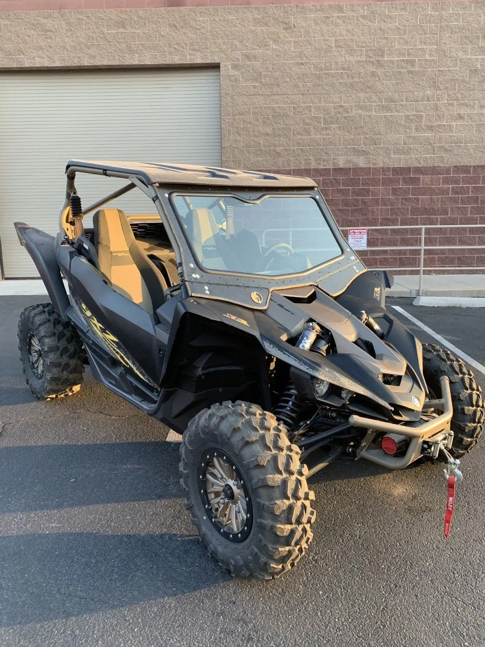 Yamaha Yxz Front Glass Windshield 2019 & Up By Dirt Warrior Accessories 1