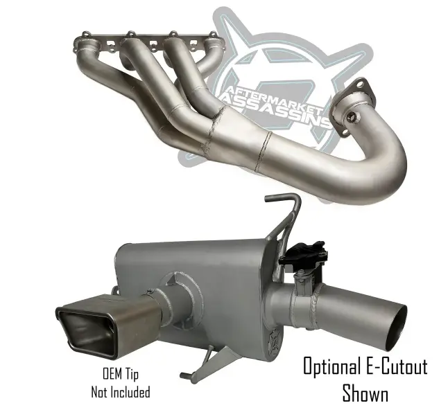 Aftermarket Assassins 2022-Up Rzr Pro-R 4 Cylinder Full Exhaust **2-5 Day Lead Time** 1