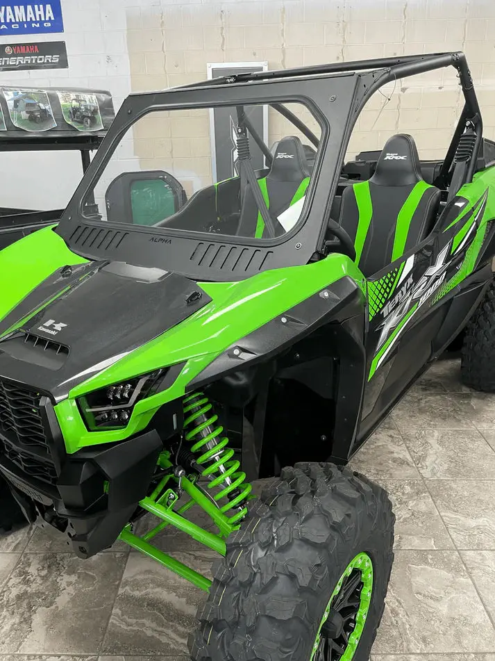 Alpha Windshields Kawasaki Krx Windshield 1