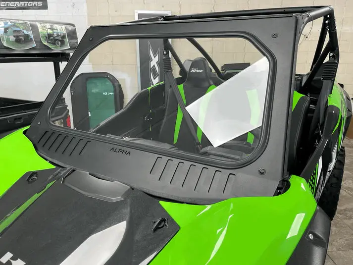 Alpha Windshields Kawasaki Krx Windshield 2