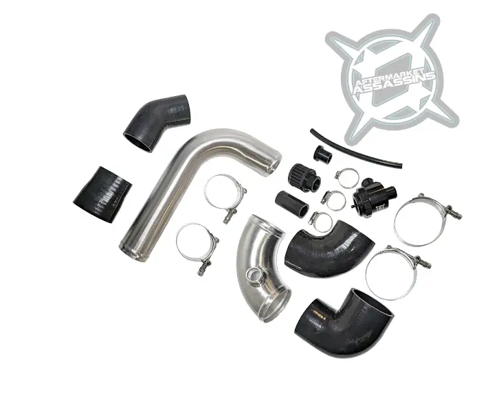 Aftermarket Assassins Can Am Maverick R Full Charge Tube & Blow Off Valve Kit 1