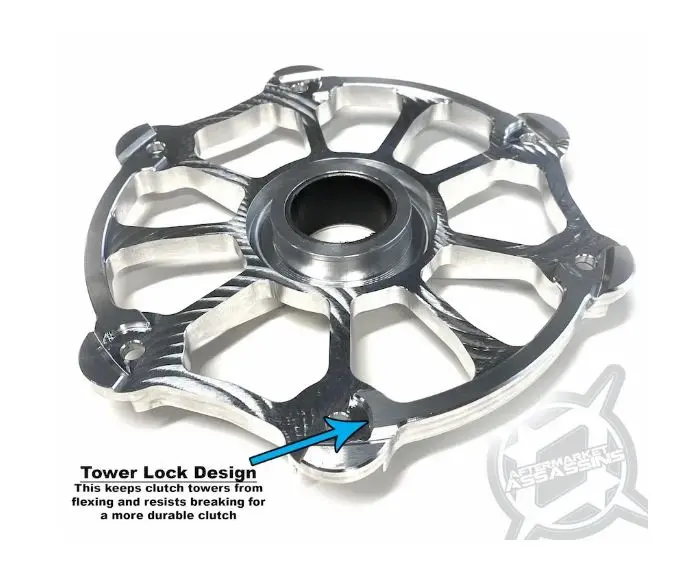 Aftermarket Assassins Aa P90x Revolver Clutch Cover With Tower Lock 2
