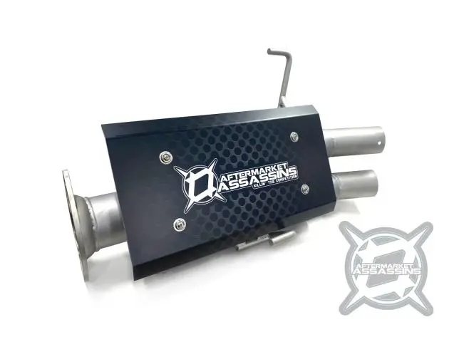 Aftermarket Assassins Aa Stainless Slip-On Exhaust For 2022-Up Pro R 4 Cylinder 1