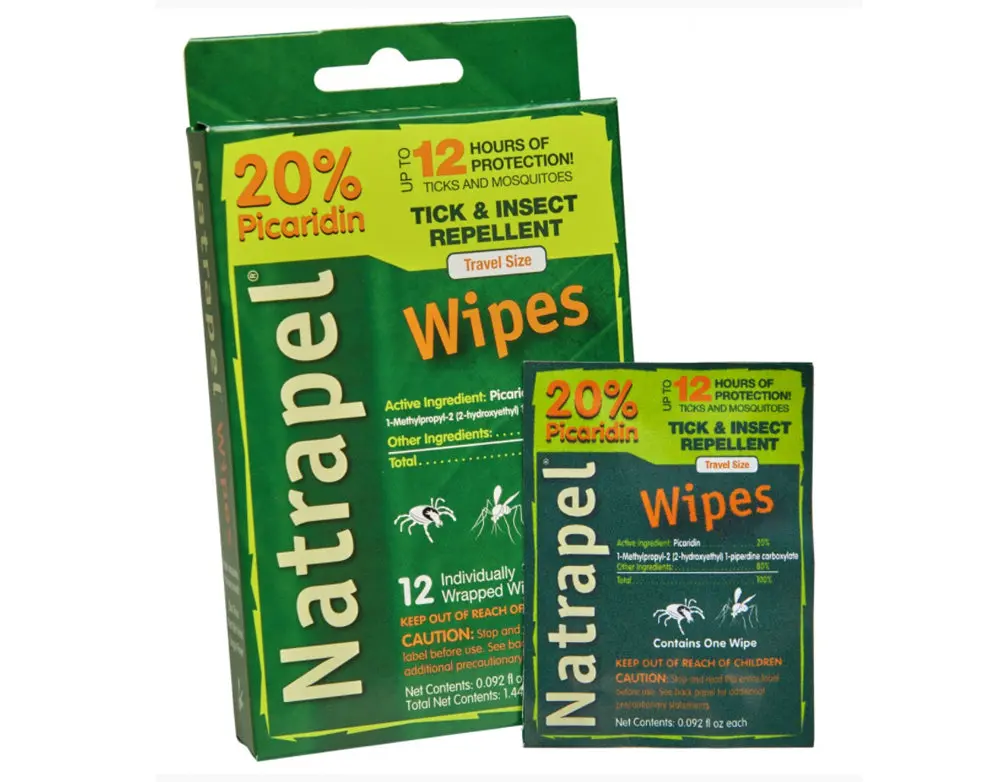 Natrapel 12-Hour Wipes - 12 Count 1