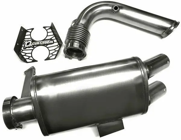 Can Am X3 Sidekick 3" Full Exhaust **Build To Order** By Aftermarket Assassins 1