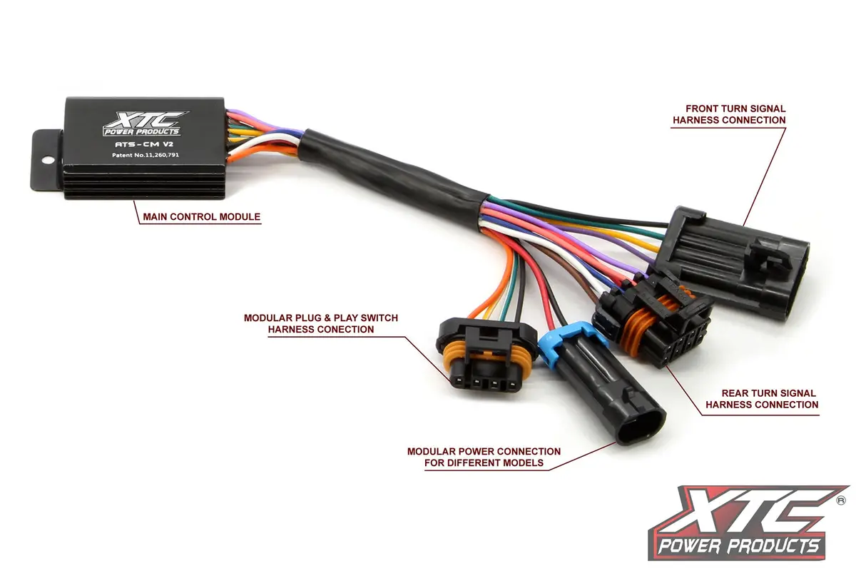 Polaris Xpedition Self-Canceling Turn Signal System With Horn By Xtc 1