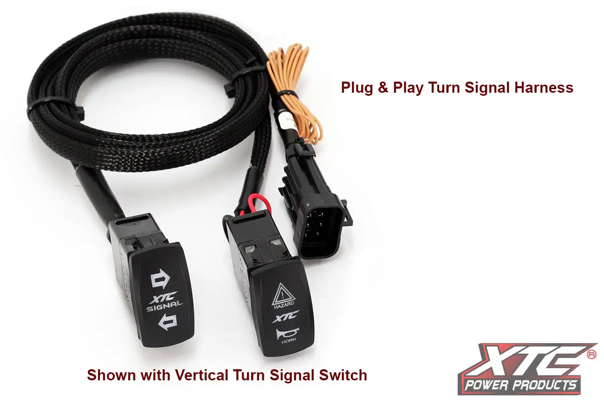Can-Am Defender Self-Canceling Turn Signal System With Horn By Xtc 2