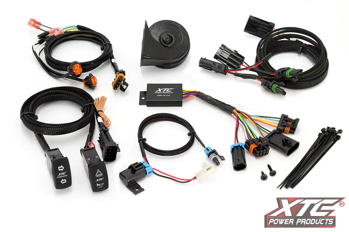 Can-Am Maverick Sport/Trail Self-Canceling Turn Signal System With Horn By Xtc 1
