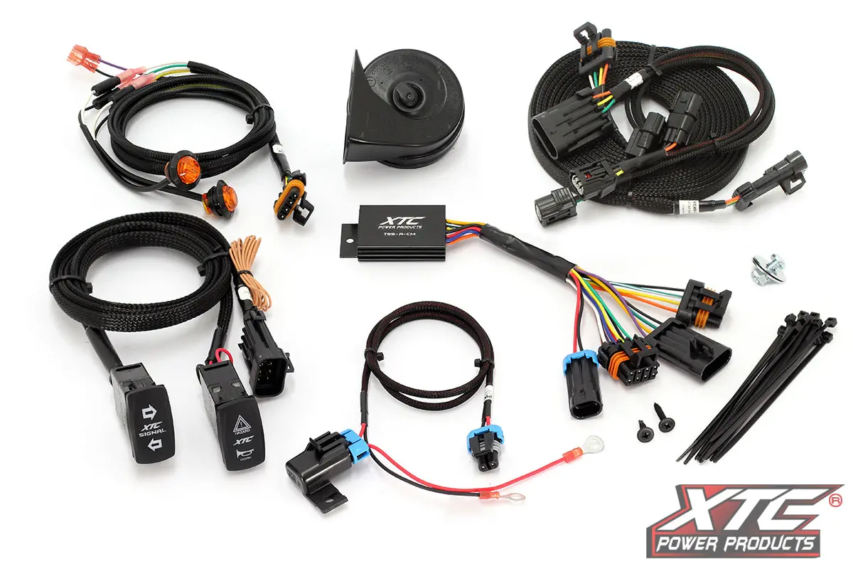 Kawasaki Krx Self-Canceling Turn Signal System With Horn By Xtc 1