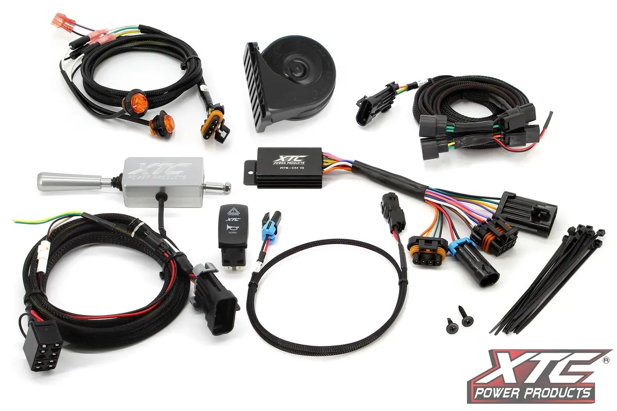 Honda Talon Self-Canceling Turn Signal System With Billet Lever By Xtc 1