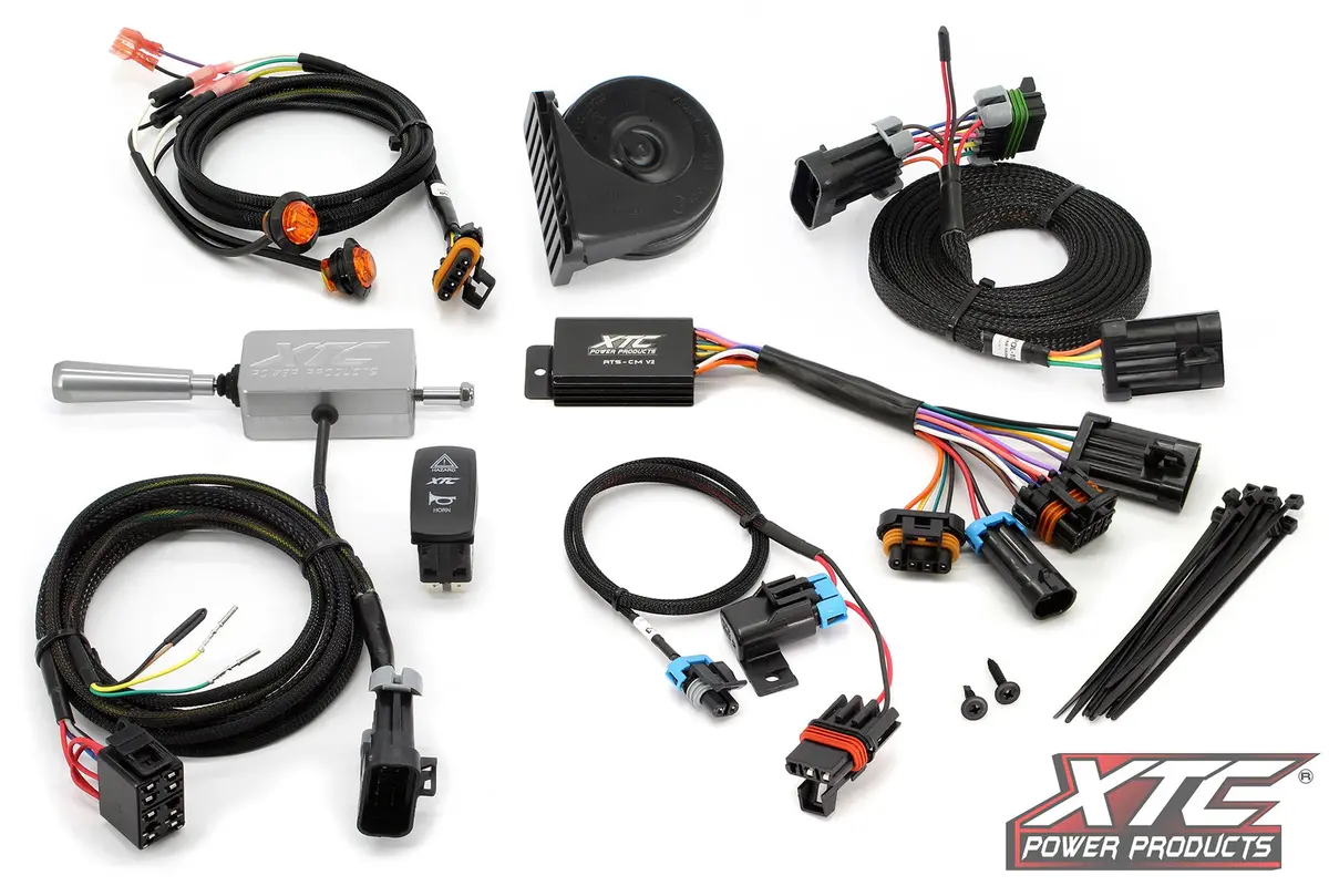 Polaris Rzr Pro Xp Self-Canceling Turn Signal System With Billet Lever By Xtc 1