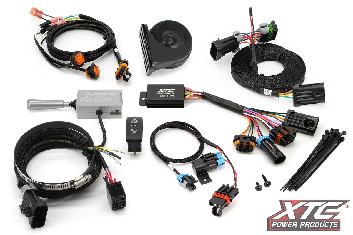 Polaris Rzr Pro Xp Ultimate Self-Canceling Turn Signal System With Billet Lever By Xtc 1