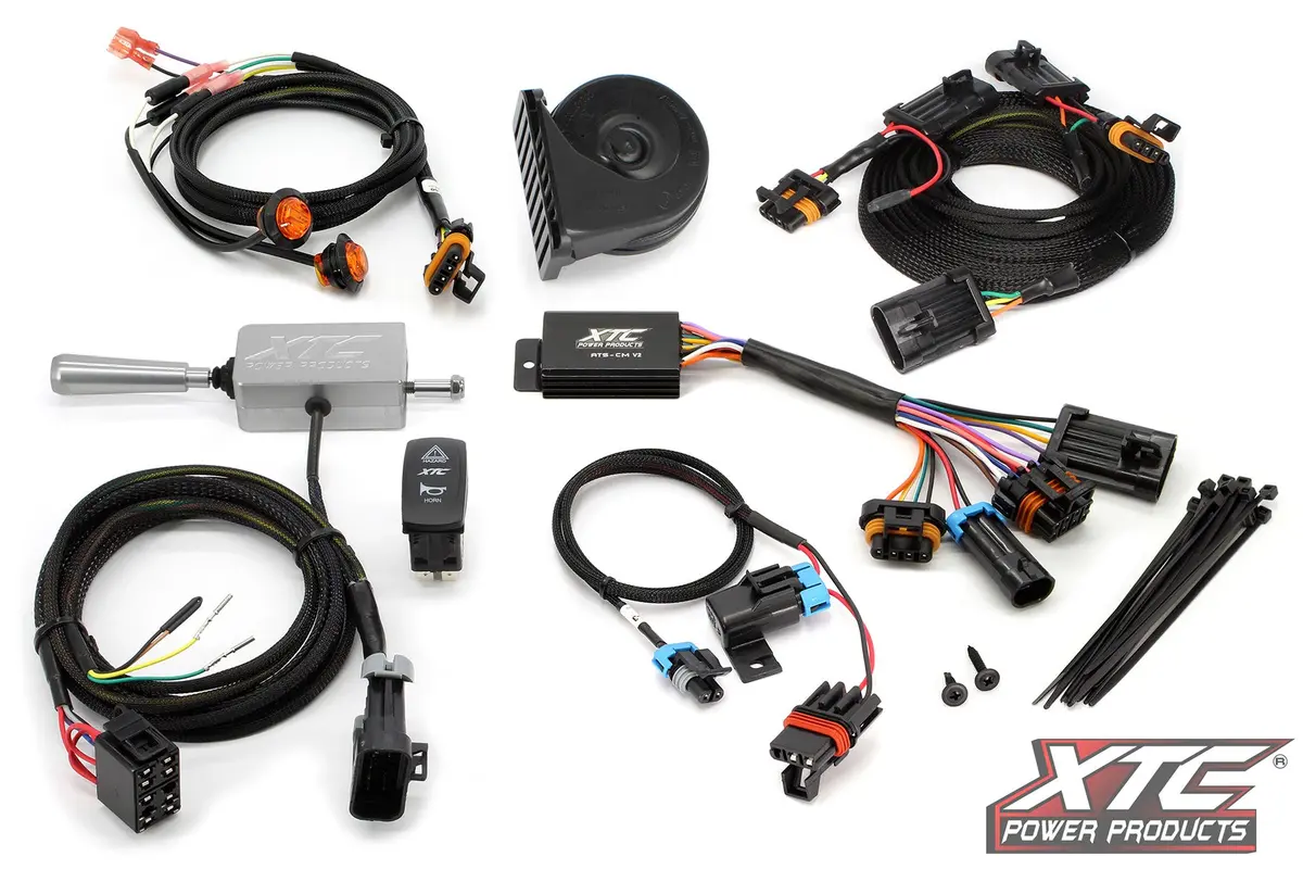 Xtc Polaris Rzr Pro R And Turbo R Sport Self-Canceling Turn Signal System With Billet Lever 1