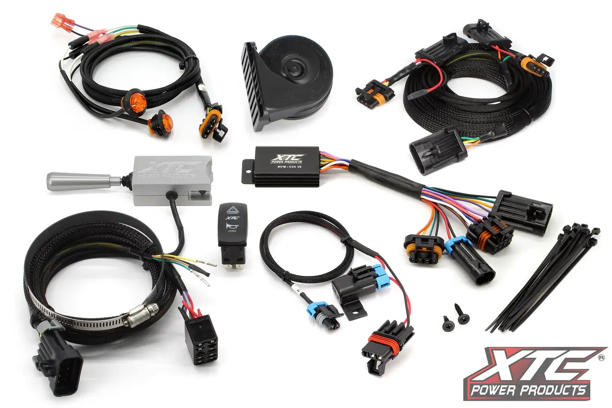 Xtc Polaris Rzr Pro R And Turbo R Premium And Ultimate Self-Canceling Turn Signal System With Billet Lever 1