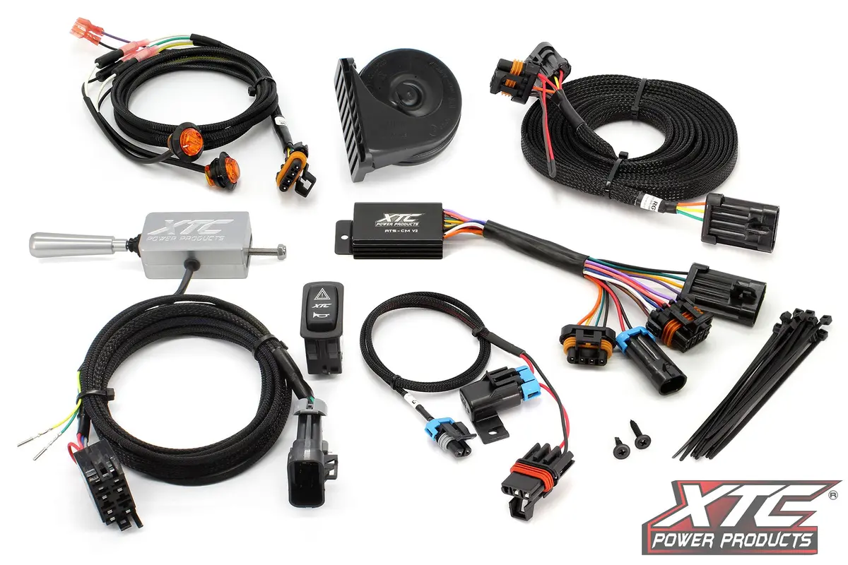 Polaris Ranger 20+ Xp 1000 Self-Canceling Turn Signal System With Billet Lever By Xtc 1