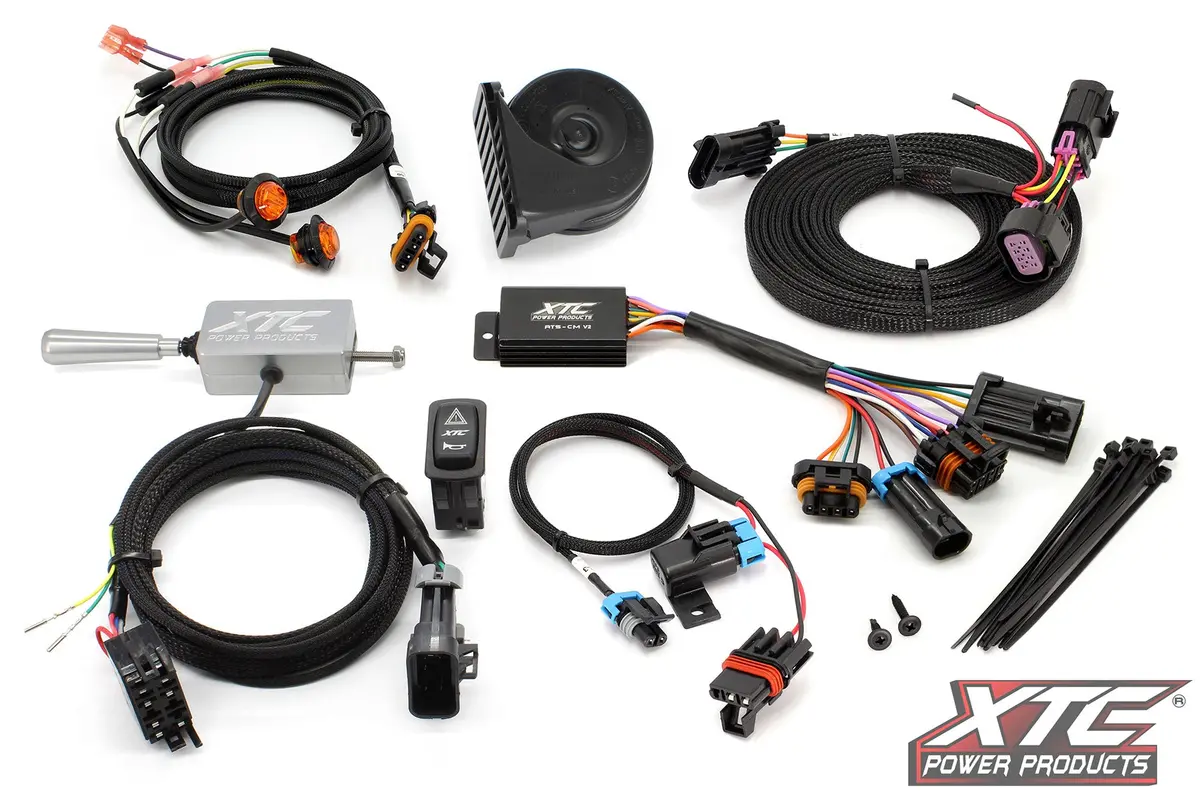 Polaris Ranger 19+ Xp 1000 With Ride Command Self-Canceling Turn Signal System With Billet Lever By Xtc 1