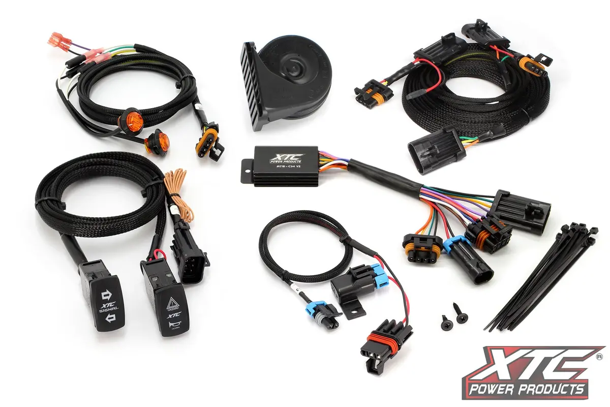 Xtc Polaris Rzr Pro R/Turbo R Premium And Ultimate Self-Canceling Turn Signal System 1