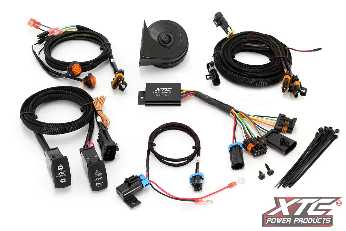 Polaris Rzr Xp 1000 2014 Self-Canceling Turn Signal System With Horn By Xtc 1