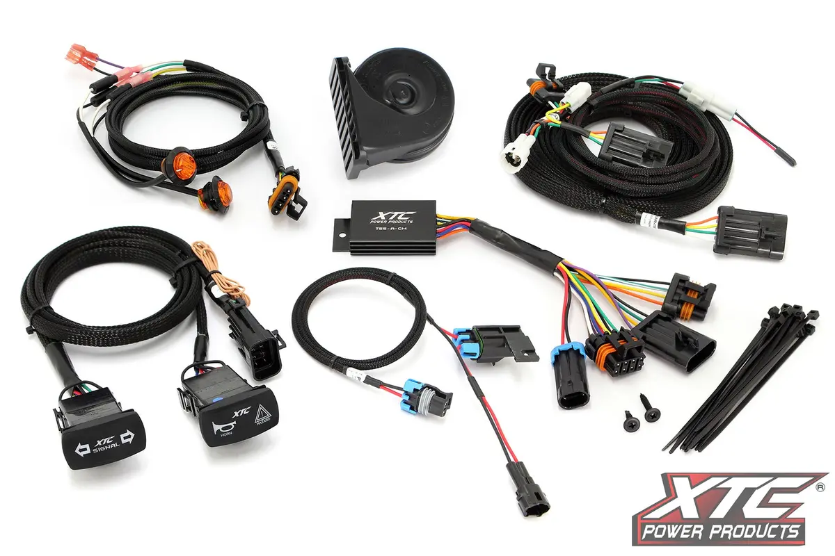 Xtc Yamaha Wolverine 19+ Self-Canceling Turn Signal System With Horn 1