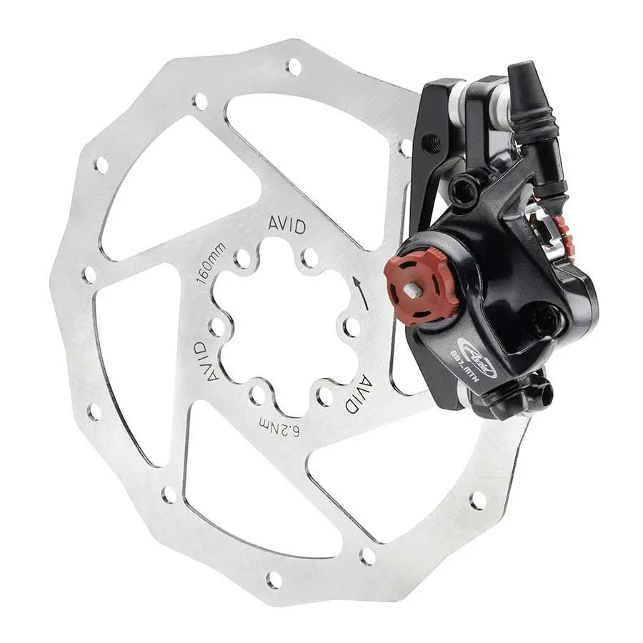 Avid, Bb7 Mtb, Mechanical Disc Brake, Grey, Front Or Rear, No Rotor, No Adapter 1