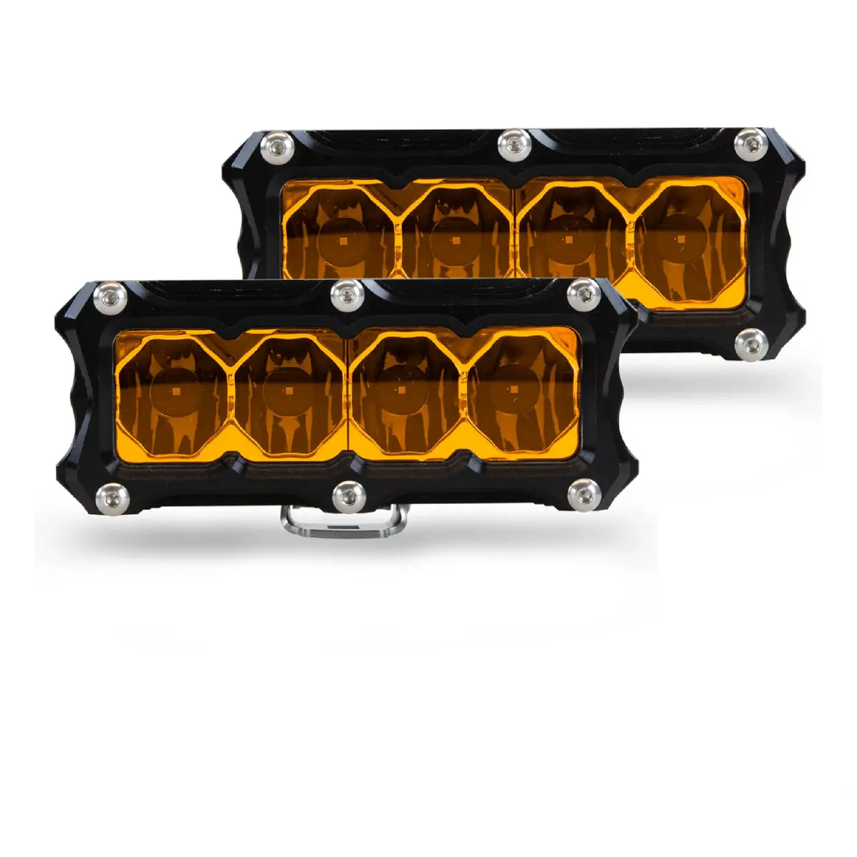 Heretic Ba-4 Amber Led Pod Light - 2 Pack 1