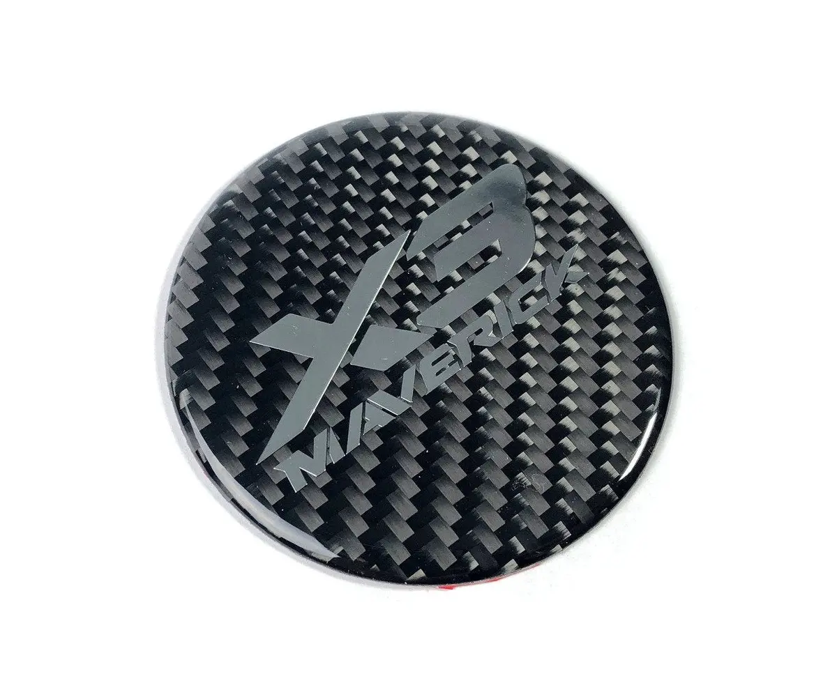 Can Am Maverick X3 Carbon Fiber Hood Badge By Fourwerx 1