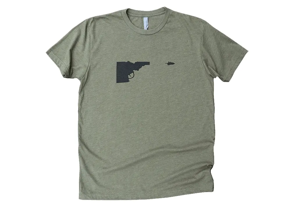 Men's Idaho Tree-Gun Tee 1