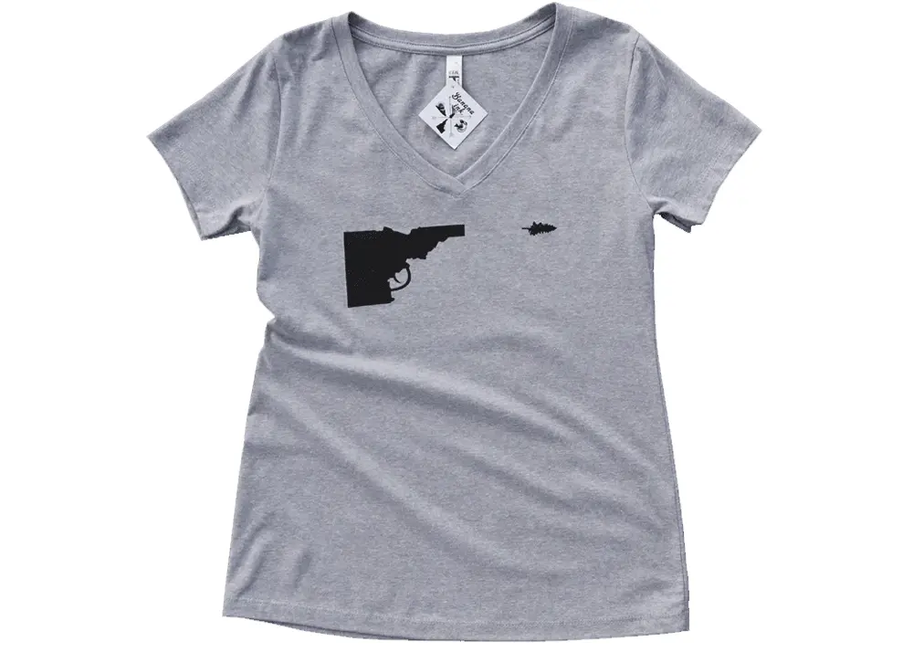 Women's Idaho Gun Tree Tee 1